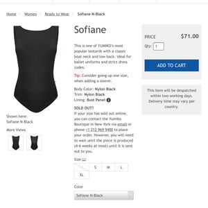 NEW Yumiko Sofiane Black